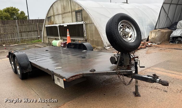 image for item NA9790 2007 Texas Roll-Back Trailers tilt deck utility trailer