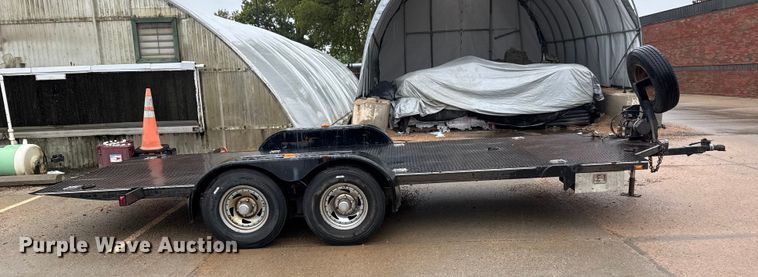 image for item NA9790 2007 Texas Roll-Back Trailers tilt deck utility trailer