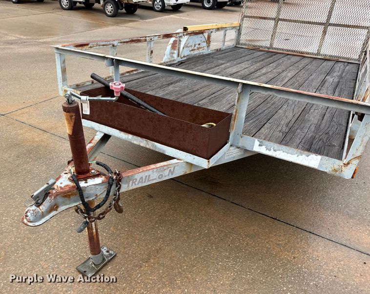 image for item NA9791 2007 Trailon TT612 utility trailer