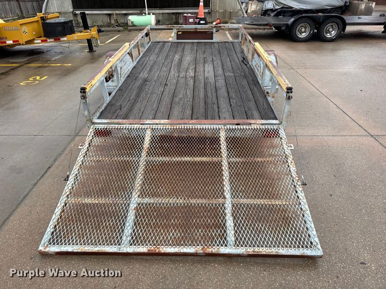 image for item NA9791 2007 Trailon TT612 utility trailer