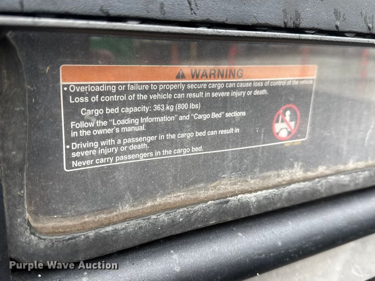 image for item NA9801 2018 Kawasaki Mule 4010 utility vehicle