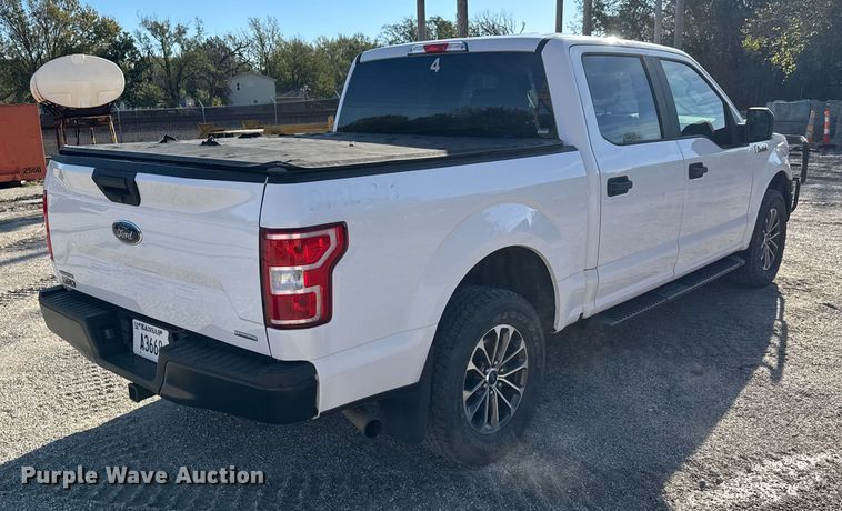 image for item NA9827 2019 Ford F150 XL Police Responder Crew Cab pickup truck