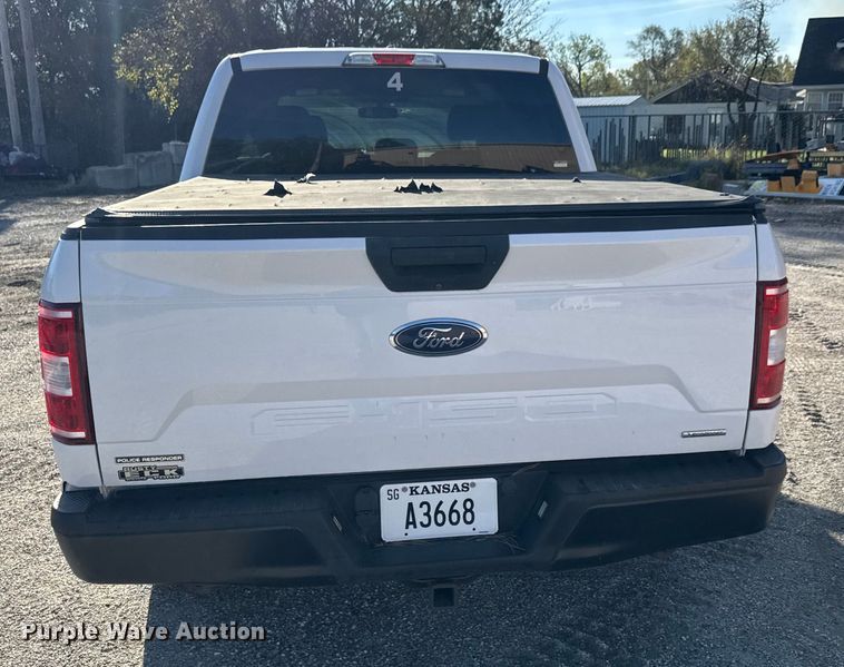 image for item NA9827 2019 Ford F150 XL Police Responder Crew Cab pickup truck