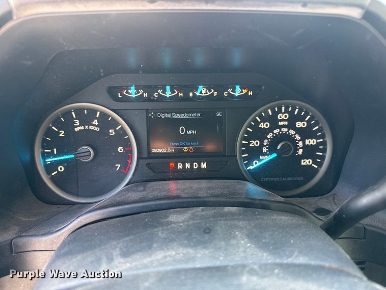 image for item NA9827 2019 Ford F150 XL Police Responder Crew Cab pickup truck