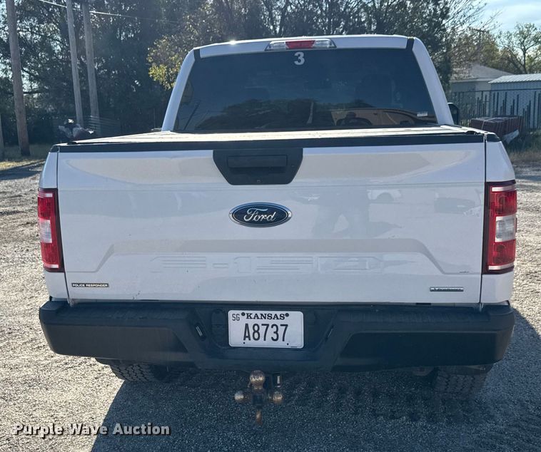 image for item NA9828 2020 Ford F150 XL Police Responder Crew Cab pickup truck