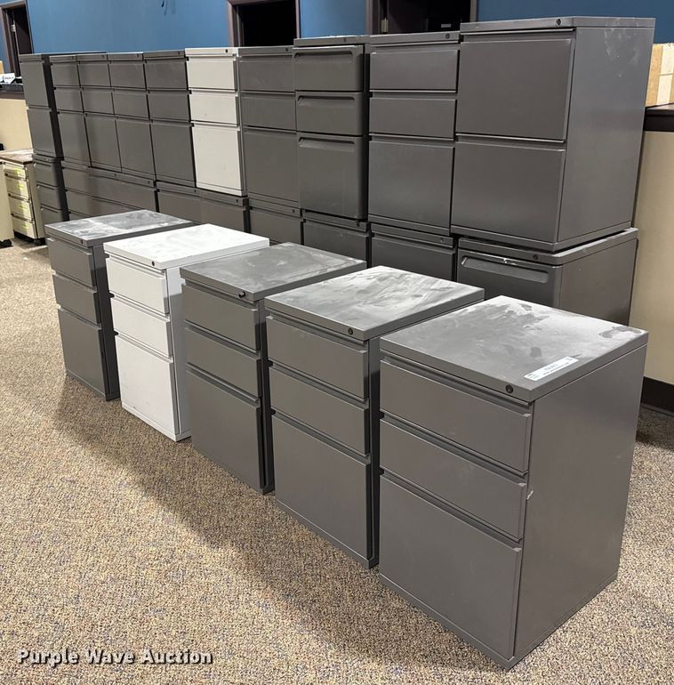 image for item NA9951 (28) filing cabinets