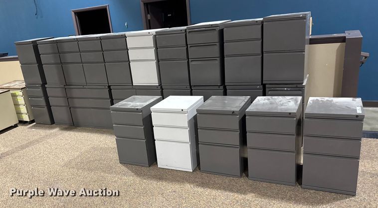 image for item NA9951 (28) filing cabinets