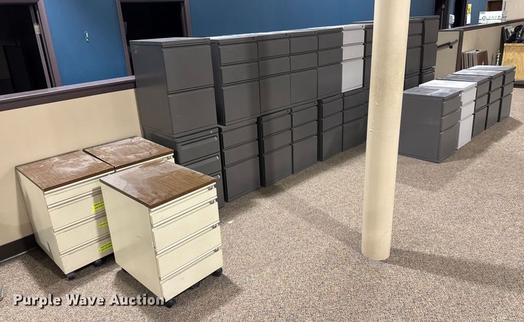 image for item NA9951 (28) filing cabinets