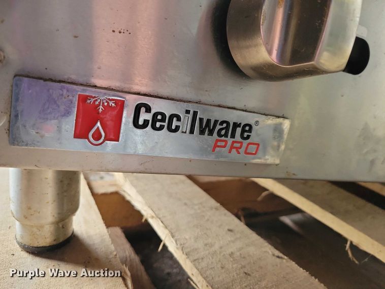 image for item NO9750 Cecilware Pro griddle