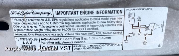 image for item DJ7875 2004 Ford E450 party bus