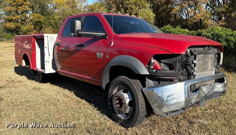 image for item DJ7876 2011 Dodge Ram 5500 Crew Cab utility / service truck