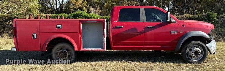 image for item DJ7876 2011 Dodge Ram 5500 Crew Cab utility / service truck