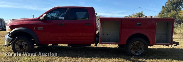 image for item DJ7876 2011 Dodge Ram 5500 Crew Cab utility / service truck