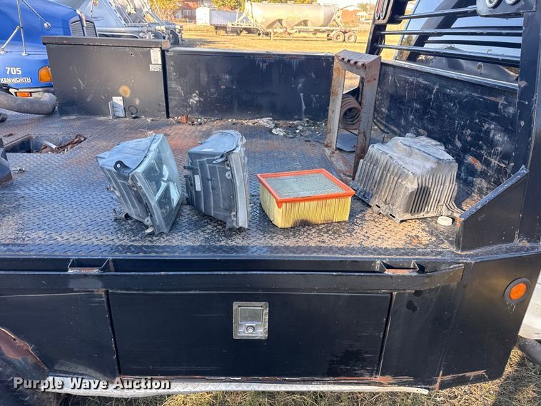 image for item DJ7877 2012 Dodge Ram 5500 Crew Cab flatbed truck