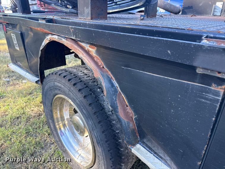 image for item DJ7877 2012 Dodge Ram 5500 Crew Cab flatbed truck