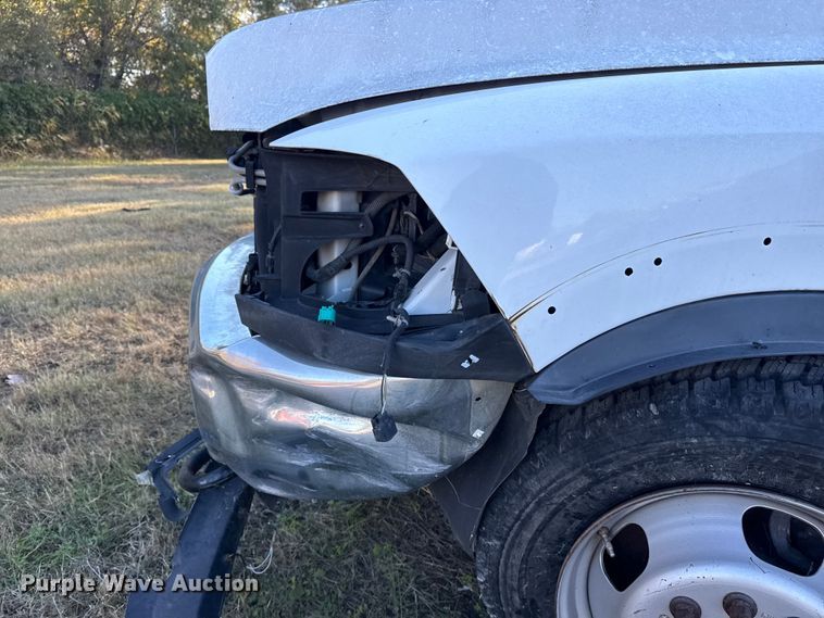 image for item DJ7877 2012 Dodge Ram 5500 Crew Cab flatbed truck