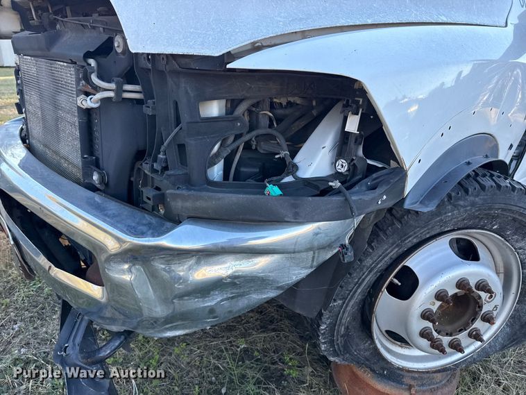 image for item DJ7877 2012 Dodge Ram 5500 Crew Cab flatbed truck