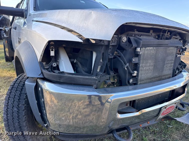 image for item DJ7877 2012 Dodge Ram 5500 Crew Cab flatbed truck