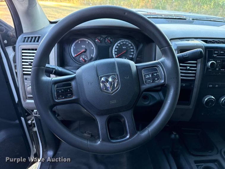 image for item DJ7877 2012 Dodge Ram 5500 Crew Cab flatbed truck