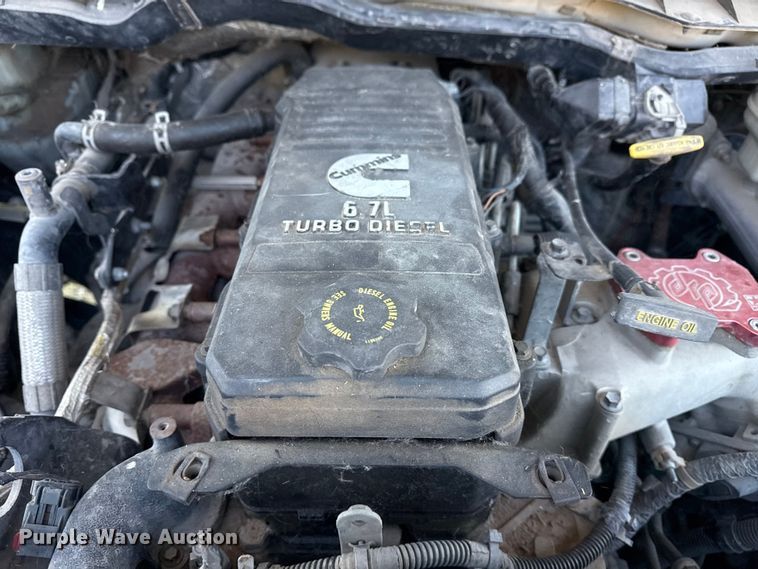 image for item DJ7877 2012 Dodge Ram 5500 Crew Cab flatbed truck