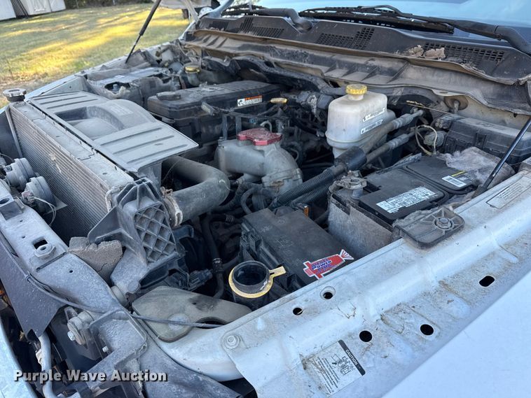 image for item DJ7877 2012 Dodge Ram 5500 Crew Cab flatbed truck