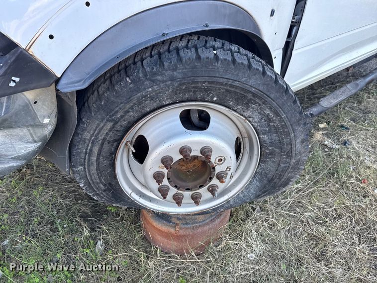 image for item DJ7877 2012 Dodge Ram 5500 Crew Cab flatbed truck