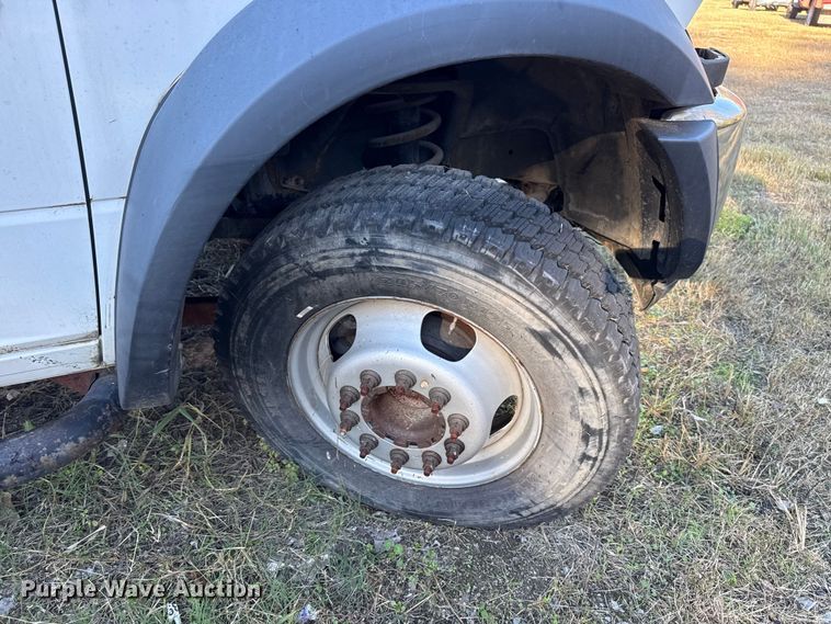 image for item DJ7877 2012 Dodge Ram 5500 Crew Cab flatbed truck