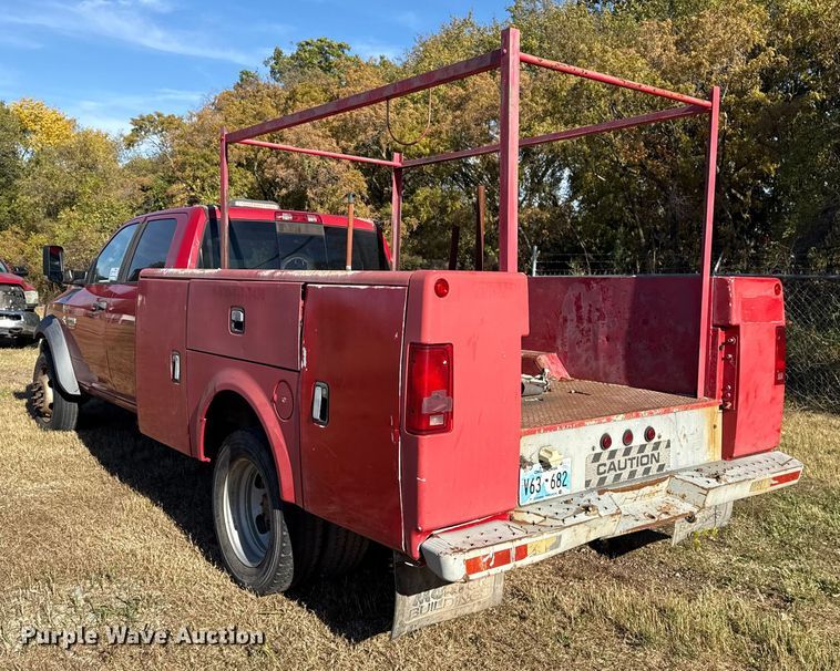 image for item DJ7878 2011 Dodge Ram 5500 Crew Cab utility / service truck