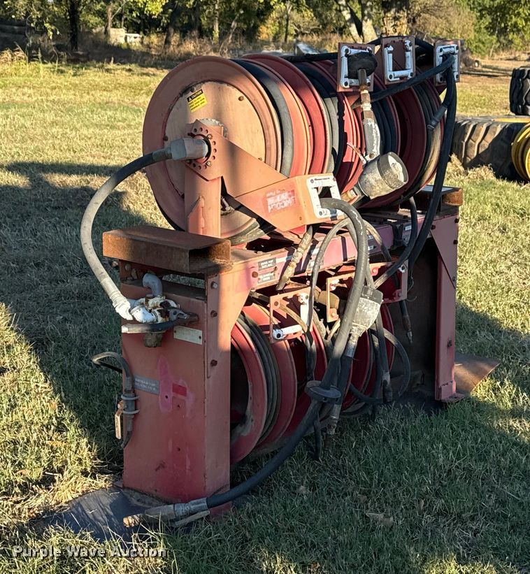 image for item DJ7973 (7) hose reels with stand