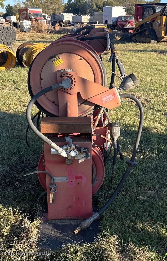 image for item DJ7973 (7) hose reels with stand