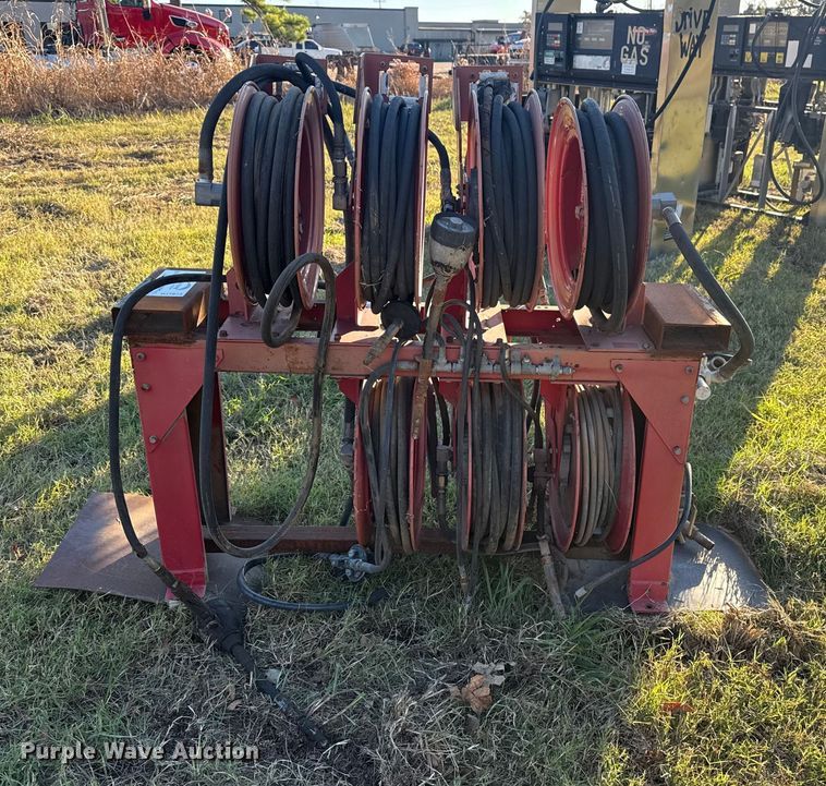 image for item DJ7973 (7) hose reels with stand