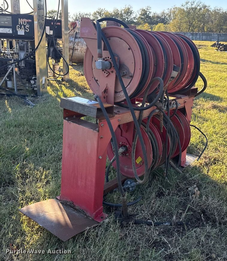 image for item DJ7973 (7) hose reels with stand