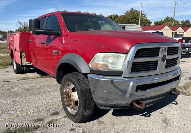 image for item DJ7982 2011 Dodge Ram 5500 Crew Cab utility / service truck