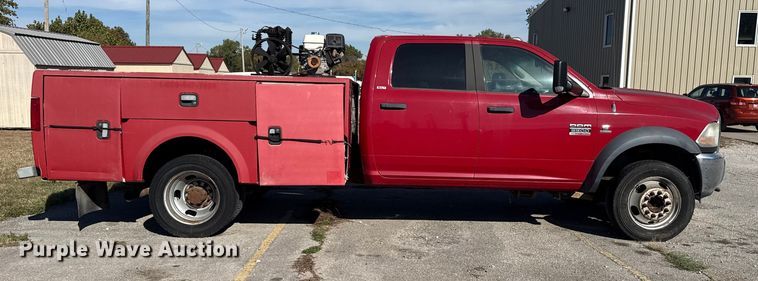 image for item DJ7982 2011 Dodge Ram 5500 Crew Cab utility / service truck