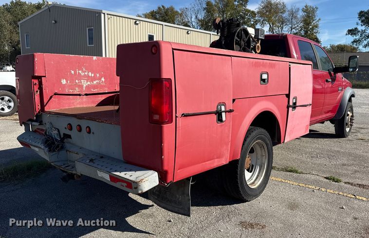 image for item DJ7982 2011 Dodge Ram 5500 Crew Cab utility / service truck