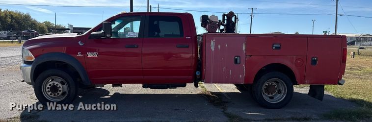 image for item DJ7982 2011 Dodge Ram 5500 Crew Cab utility / service truck
