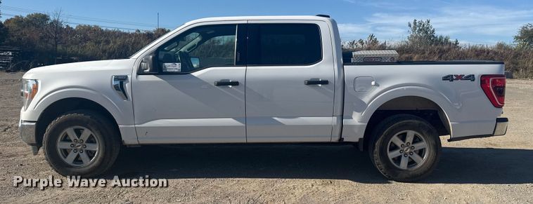 image for item DJ7986 2022 Ford F150 SuperCrew pickup truck