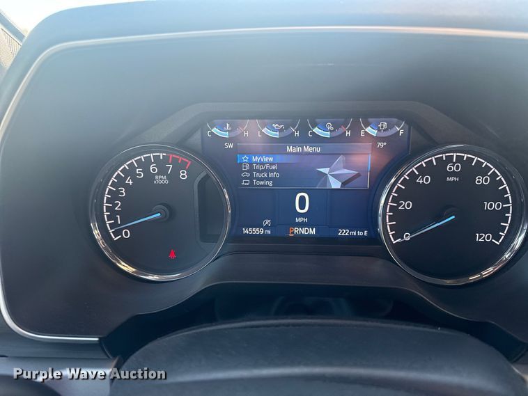 image for item DJ7986 2022 Ford F150 SuperCrew pickup truck