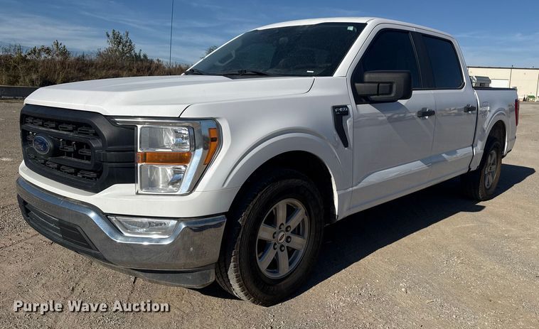 image for item DJ7987 2021 Ford F150 SuperCrew pickup truck