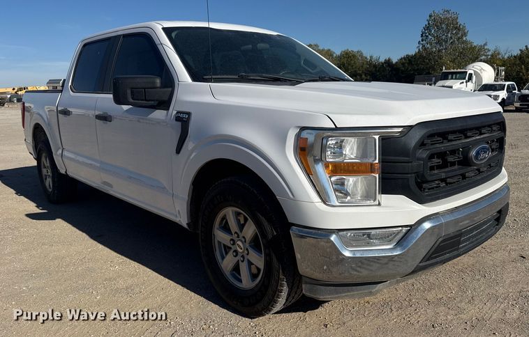 image for item DJ7987 2021 Ford F150 SuperCrew pickup truck