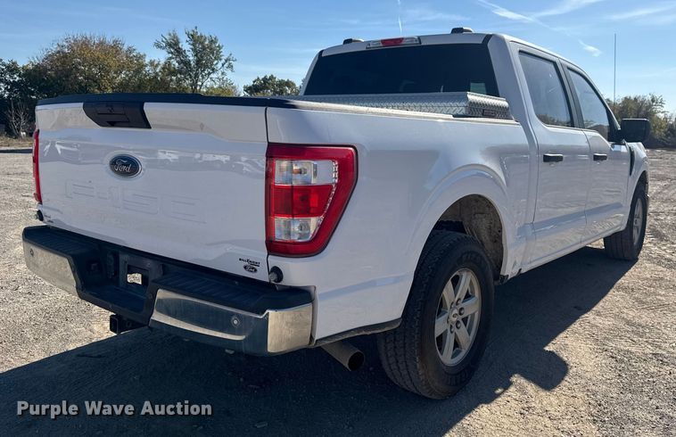 image for item DJ7987 2021 Ford F150 SuperCrew pickup truck