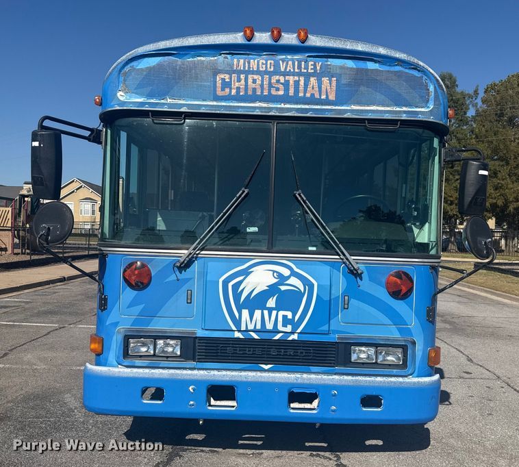 image for item DJ7992 2001 Blue Bird All American school bus