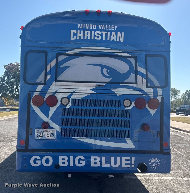 image for item DJ7992 2001 Blue Bird All American school bus