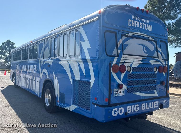 image for item DJ7992 2001 Blue Bird All American school bus