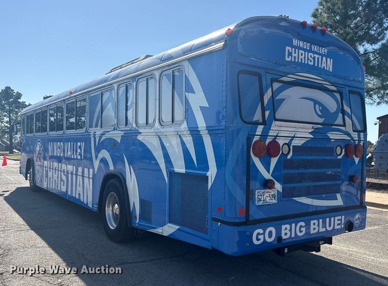 image for item DJ7992 2001 Blue Bird All American school bus