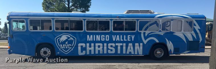 image for item DJ7992 2001 Blue Bird All American school bus