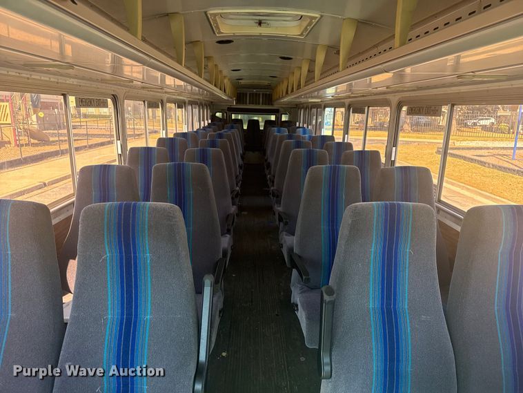 image for item DJ7992 2001 Blue Bird All American school bus