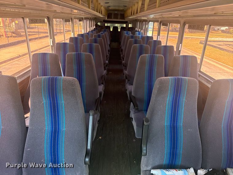 image for item DJ7992 2001 Blue Bird All American school bus