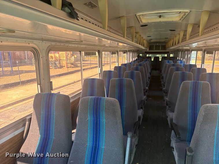 image for item DJ7992 2001 Blue Bird All American school bus