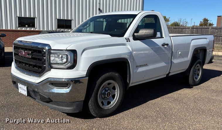 image for item DK0046 2018 GMC Sierra 1500 pickup truck